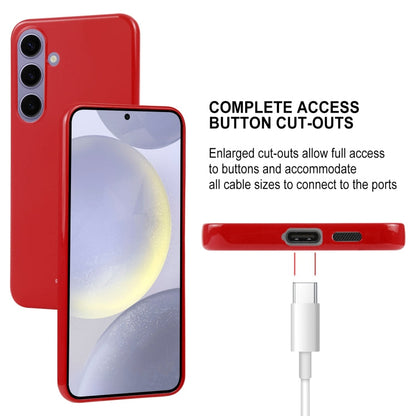 For Samsung Galaxy S24 5G GOOSPERY PEARL JELLY Shockproof TPU Phone Case(Red)