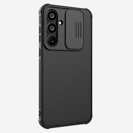 Pour Samsung Galaxy A55 Étui de protection NILLKIN CamShield Pro Magnetic PC (Noir)