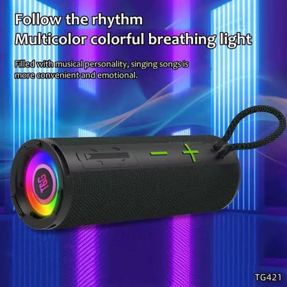 Enceintes Bluetooth d'extérieur étanches T&G TG-421 RVB (Rouge)