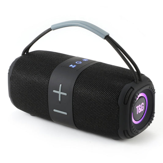 Enceinte Bluetooth sans fil portable T&G TG-668 avec caisson de basses TWS et poignée (Noir)