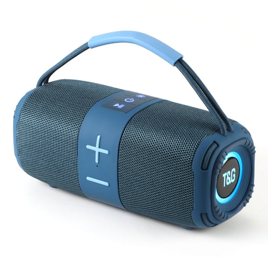 Enceinte Bluetooth sans fil T&G TG-668 Subwoofer TWS portable avec poignée (bleu)