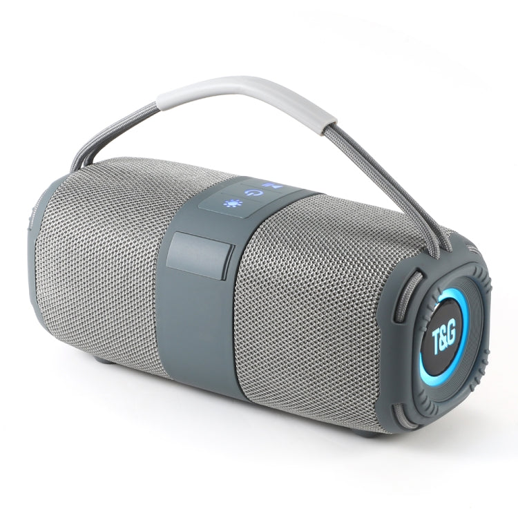 T&G TG-668 Wireless Bluetooth Speaker Portable TWS Subwoofer with Handle(Grey)