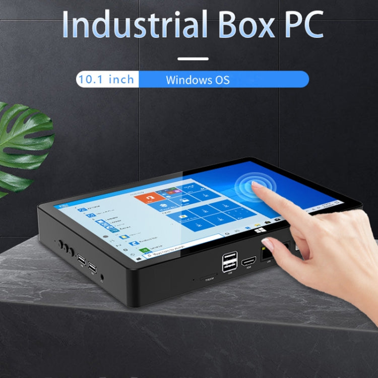 CENAVA H10F All-in-One Box PC, 16GB+128GB, 10.1 inch Windows 11 Intel Alder Lake N100 Quad Core(Black)