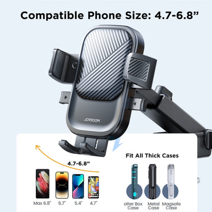 Support de téléphone de voiture mécanique JOYROOM JR-OK6 (noir)