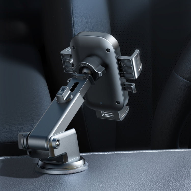 Support de téléphone de voiture mécanique JOYROOM JR-OK6 (noir)