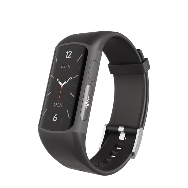 Bracelet intelligent SPOVAN H8 avec écran TFT HD de 1,47 pouce, prise en charge des appels Bluetooth et surveillance de l'oxygène sanguin (noir)