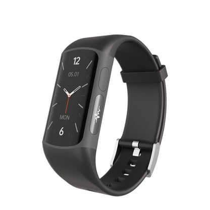 Bracelet intelligent SPOVAN H8 avec écran TFT HD de 1,47 pouce, prise en charge des appels Bluetooth et surveillance de l'oxygène sanguin (noir)
