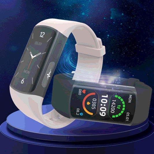 Bracelet intelligent SPOVAN H8 avec écran TFT HD de 1,47 pouce, prise en charge des appels Bluetooth et surveillance de l'oxygène sanguin (noir)