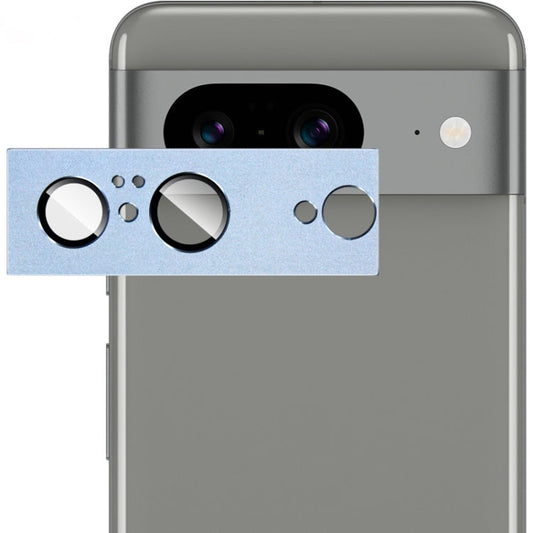 Pour Google Pixel 8 Film de protection d'objectif IMAK Metal Armor Premium (Bleu)