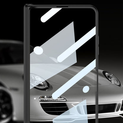 Pour Honor Magic V2 GKK Coque de téléphone tout compris avec charnière pliante magnétique intégrée et protection de la vie privée (violet)
