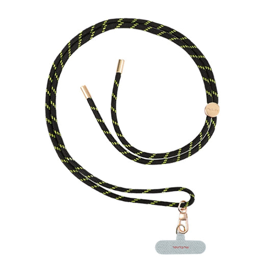 mutural Universal Mobile Phone Lanyard(Black Yellow)