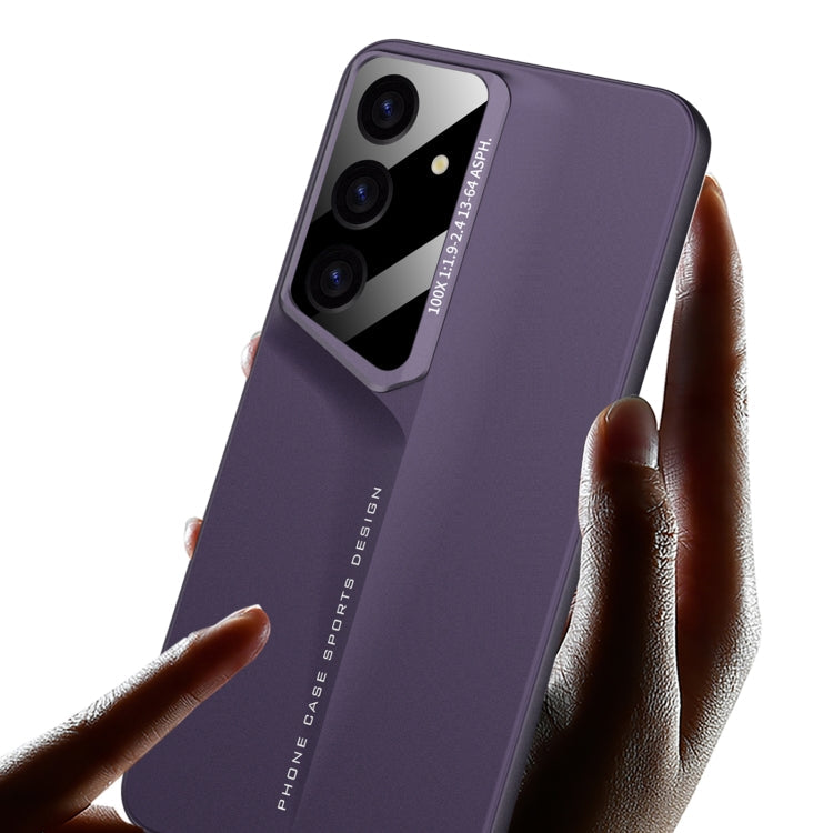Pour Samsung Galaxy S25+ 5G GKK Blade Coque de téléphone ultra-fine à couverture complète (violette)