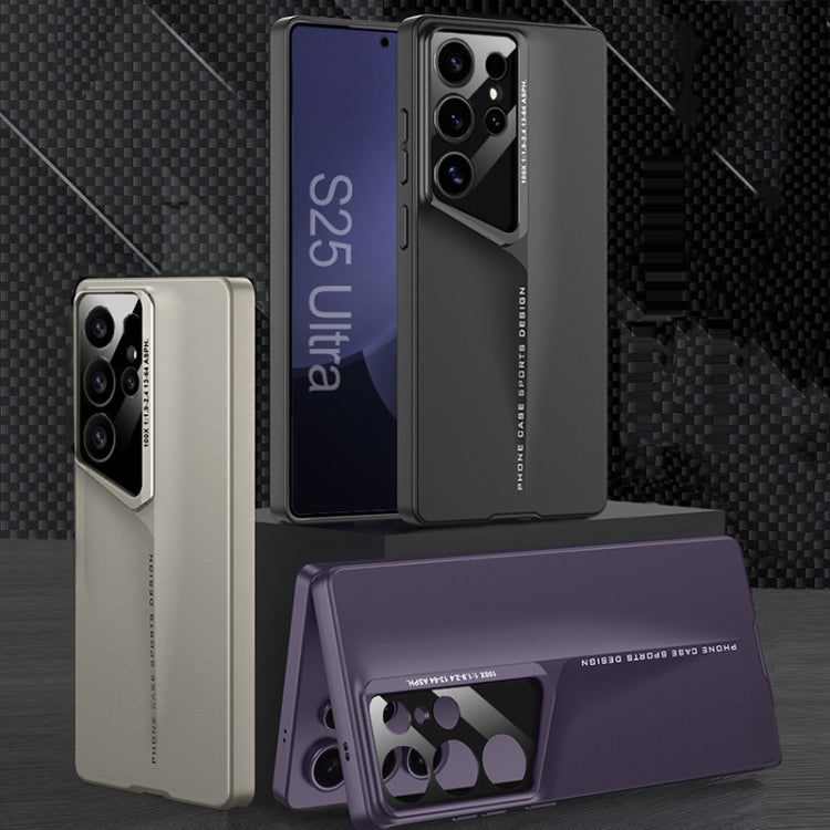 For Samsung Galaxy S25 Ultra 5G GKK Blade Ultra-thin Full Coverage Phone Case(Purple)