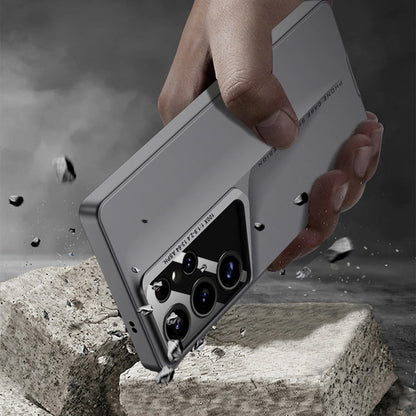 For Samsung Galaxy S25 Ultra 5G GKK Blade Ultra-thin Full Coverage Phone Case(Purple)