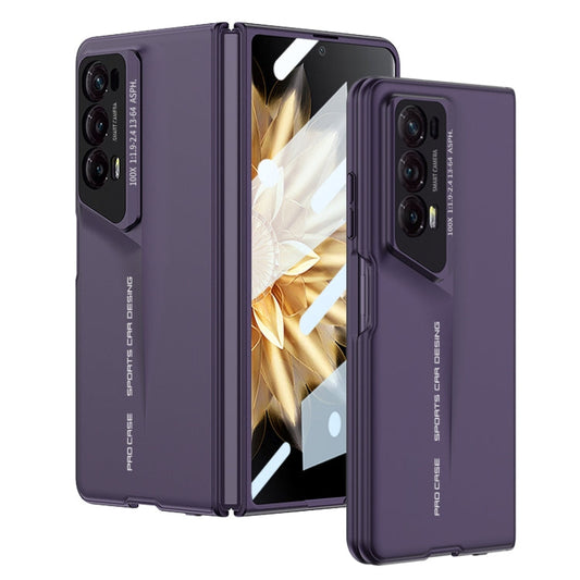 Pour la coque de téléphone intégrée Blade ultra-fine à couverture complète GKK Honor Magic V2 (violette)