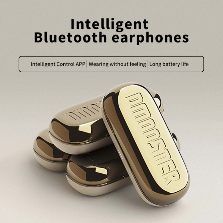 D MOOSTER D55 OWS Ear-Mounted ENC Bluetooth Earphones(Beige)