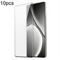 For Realme GT Neo6 SE 10pcs DUX DUCIS 0.33mm 9H Medium Alumina Tempered Glass Film