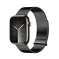 For Apple Watch Series 7 41mm DUX DUCIS Milanese Pro Series Stainless Steel Watch Band(Black)