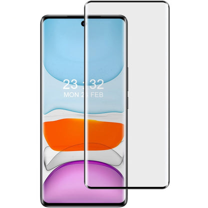 Pour vivo V30 5G/V30 Pro 5G/S18 5G/S18 Pro 5G Film en verre trempé incurvé 3D plein écran imak