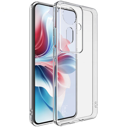 Pour OPPO Reno11 F Coque de protection antichoc en TPU transparent série imak UX-5 (Transparent)
