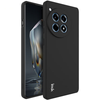 For OnePlus 12R 5G/Ace 3 5G imak UC-4 Series Straight Edge TPU Phone Case(Black)