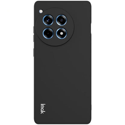 For OnePlus 12R 5G/Ace 3 5G imak UC-4 Series Straight Edge TPU Phone Case(Black)