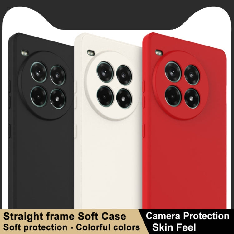 For OnePlus Ace 3 Pro imak UC-4 Series Straight Edge TPU Phone Case(Black)