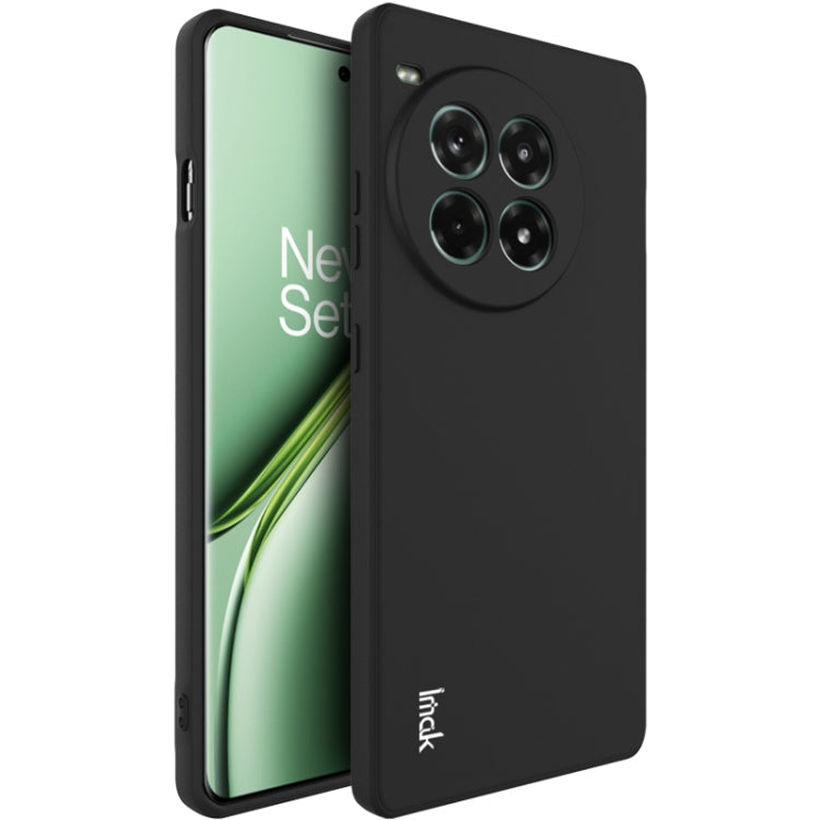 For OnePlus Ace 3 Pro imak UC-4 Series Straight Edge TPU Phone Case(Black)