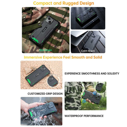 [HK Warehouse] Oukitel WP32, 4GB+128GB, IP68/IP69K, 5.93 inch Android 13 Unisoc Tiger T606 Octa-core, NFC, OTG, Network: 4G(Green)