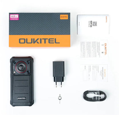 [HK Warehouse] Oukitel WP36, 8GB+128GB, IP68/IP69K, Fingerprint Identification, 10600mAh, 6.52 inch MediaTek MT8788 Octa Core, NFC, OTG, Network: 4G(Black)