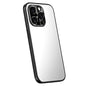 Pour iPhone 12 Pro Max R-JUST RJ-61 Coque de téléphone en TPU dépoli électrolytique + PC (argent)