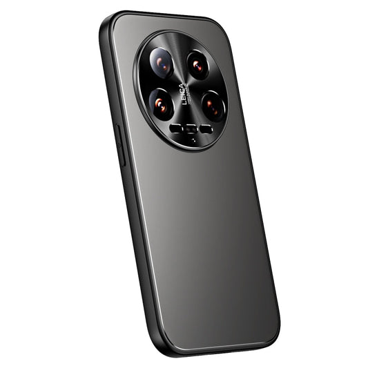 For Xiaomi 14 Ultra R-JUST RJ-61 Electroplating Frosted TPU + PC Phone Case(Grey)
