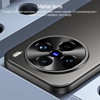 For vivo X100 / X100 Pro R-JUST RJ-61 Electroplating Frosted TPU + PC Phone Case(Pink)