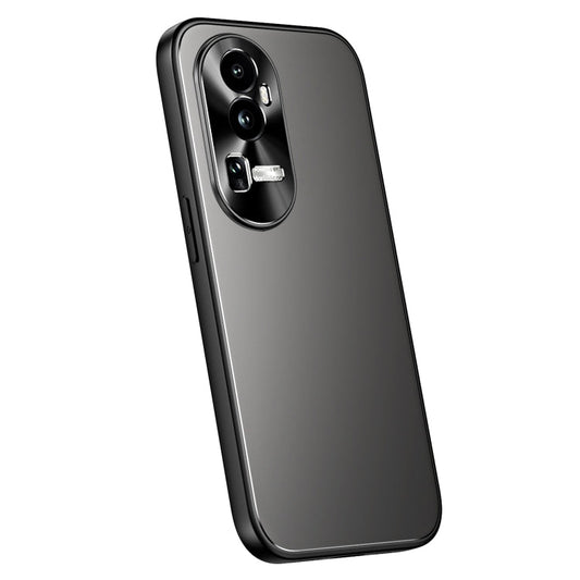 For OPPO Reno10 / Reno10 Pro Global R-JUST RJ-61 Electroplating Frosted TPU + PC Phone Case(Grey)
