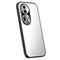 For OPPO Reno11 Global R-JUST RJ-61 Electroplating Frosted TPU + PC Phone Case(Silver)