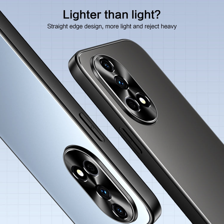 For Huawei nova 12 R-JUST RJ-61 Electroplating Frosted TPU + PC Phone Case(Grey)