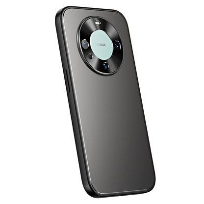 For Huawei Mate 60 R-JUST RJ-61 Electroplating Frosted TPU + PC Phone Case(Grey)