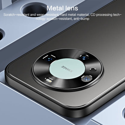 For Huawei Mate 60 R-JUST RJ-61 Electroplating Frosted TPU + PC Phone Case(Grey)