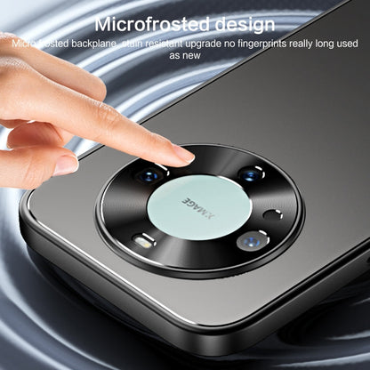 For Huawei Mate 60 R-JUST RJ-61 Electroplating Frosted TPU + PC Phone Case(Silver)