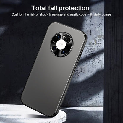 For Huawei Mate 40 Pro R-JUST RJ-61 Electroplating Frosted TPU + PC Phone Case(Silver)