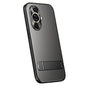 For Huawei nova 11 R-JUST RJ-61 Electroplating Frosted TPU + PC Phone Case with Holder(Grey)