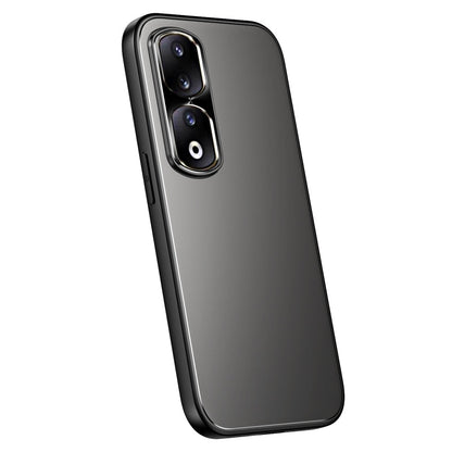 For Honor 90 Pro R-JUST RJ-61 Electroplating Frosted TPU + PC Phone Case(Grey)