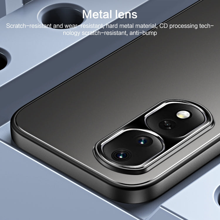 For Honor 80 Pro R-JUST RJ-61 Electroplating Frosted TPU + PC Phone Case(Pink)