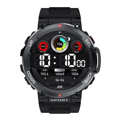 LEMFO LF33 1.39 inch TFT Round Screen Smart Watch Supports Bluetooth Calls(Black)