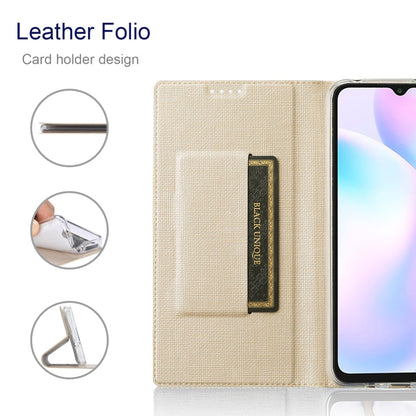 For OPPO A79 5G ViLi DMX Series Shockproof TPU + PU Leather Magnetic Attraction Horizontal Flip Case(Gold)