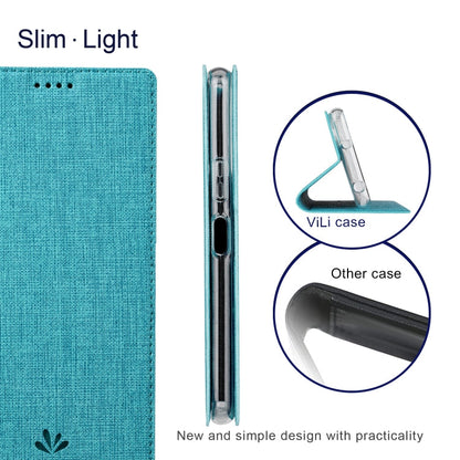 For OPPO A79 5G ViLi DMX Series Shockproof TPU + PU Leather Magnetic Attraction Horizontal Flip Case(Blue)