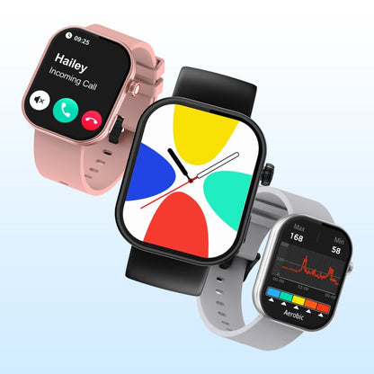 Zeblaze Btalk Plus 2.03 inch Screen Voice Calling Smart Watch, Support Heart Rate / Blood Pressure / Blood Oxygen(Silver)