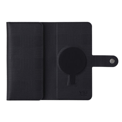 Pour iPhone 12 / 12 Pro Série ViLi GHA Étui de téléphone à rabat horizontal en cuir MagSafe RFID antichoc (Noir)