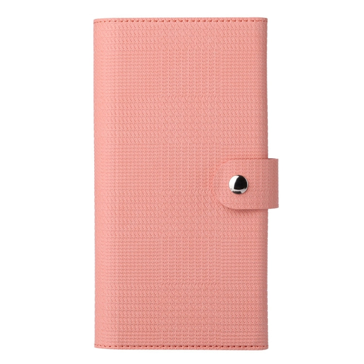 For iPhone 15 Plus ViLi GHA Series Shockproof MagSafe RFID Leather Attraction Horizontal Flip Phone Case(Pink)
