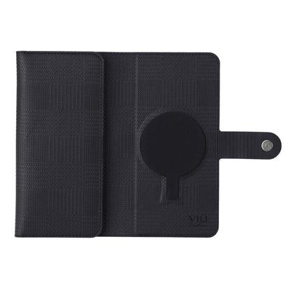 For Google Pixel 8 Pro ViLi GHB Series MagSafe Magnetic Zipper Leather Phone Case(Black)